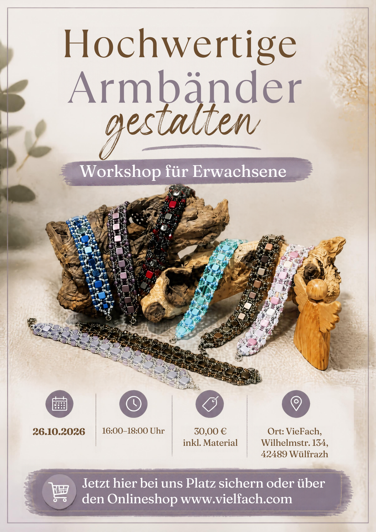 26.10.2026           Hochwertiges Schmuckarmband herstellen