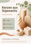 14.11.2026 Sojawachskerzen gießen für Anfänger